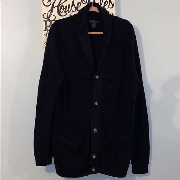 Lachlan Cotton Acrylic Button Up Cardi